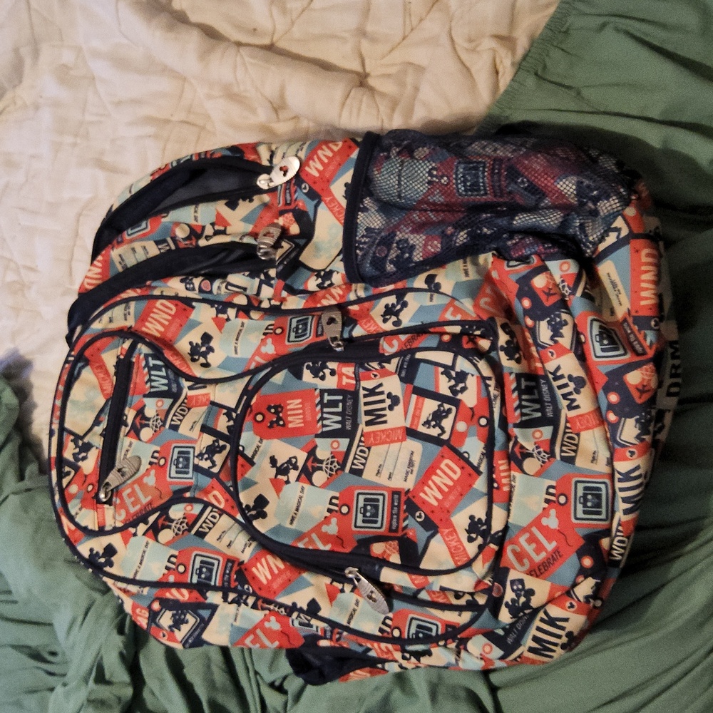 Disney backpack huge